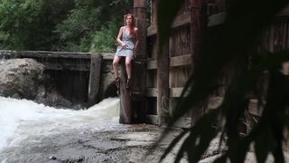 Casual Masturbation on A Trail | freckledRED