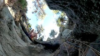 Grandma's Gift, "book of Orgasms". Dildo Riding Outdoors | freckledRED '17