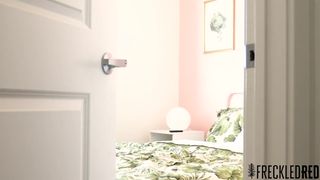 Lesbian Double Dildo, Rimming & Orgasm from Oral | Lindsey Love freckledRED