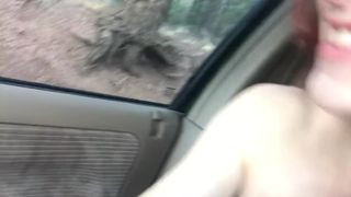 Rough Outdoor Fuck and Facial | freckledRED