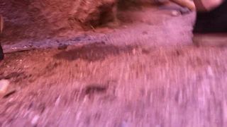 freckledRED Caught Peeing outside while Nude!