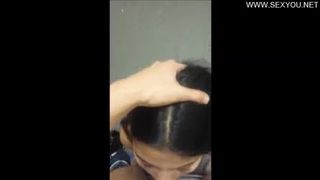 young slut sucks dick