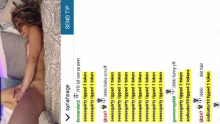 Syriahsage cumming hard