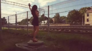 Public Flashing Train Drivers