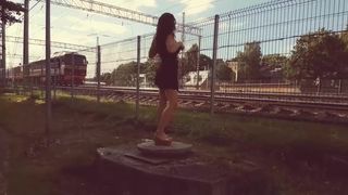 Public Flashing Train Drivers