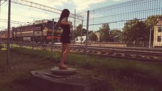 Public Flashing Train Drivers