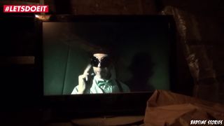 LETSDOEIT - Kinky Redhead Leah Obscure Abused in Circus Fetish Bondage