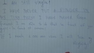 1 000 000 Views for me to Lose my Virginity on Camera