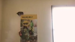 Boyfriend Fucks Sexy Green Eyed Girlfriend while Parents are Gone.