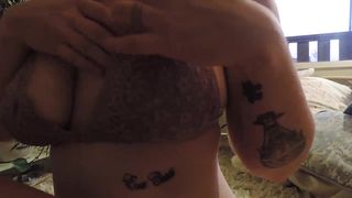 HD 18 Full Minutes of Milkymama Teasing and Playing with Milky Tits