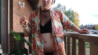 Outtake: just for Fun Outtake of Smoking and Dancing Naked on Deck