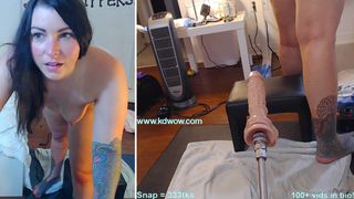 kdwow fuckmachine cums 5 times