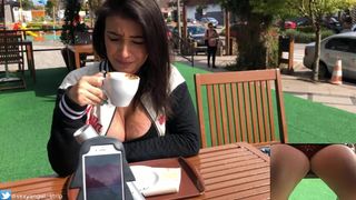 Public Female Orgasm Interactive Toy Beautiful Face Agony Torture