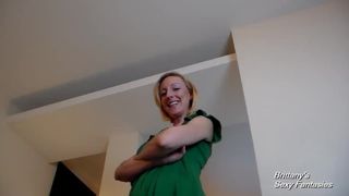 POV Upskirt Fun at the Hotel with Brittany Lynn in Fullback Panties
