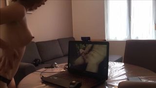 Il Ejac Pour Moi En Cam