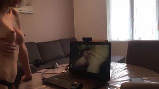 Il Ejac Pour Moi En Cam