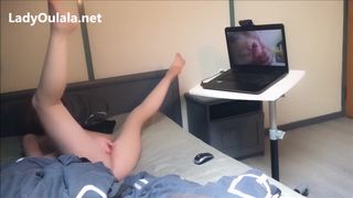 Masturbation En Webcam Avec un Fan