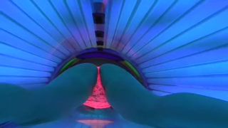 HIDDEN CAM CAUGHT MASTURBATION PUBLIC SOLARIUM HUGE BIG ASS