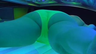 HIDDEN CAM CAUGHT MASTURBATION PUBLIC SOLARIUM HUGE ASS