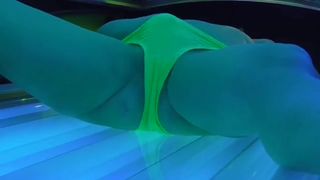 HIDDEN CAM CAUGHT MASTURBATION PUBLIC SOLARIUM HUGE ASS