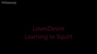 Lovesdesire Learning To Squirt 18cams.org