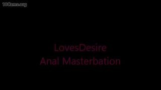 Lovesdesire Anal Masturbation 18cams.org