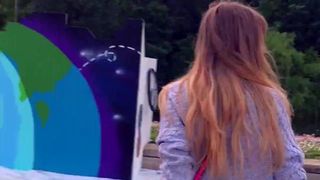 Beautiful Teen have Naughty Walk -goosebumps Kendrick