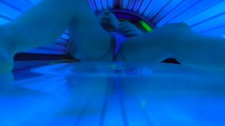 HIDDEN CAM MASTUBATION PUBLIC SOLARIUM TOY ORGASM