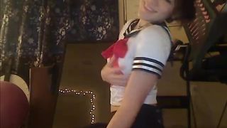 Geniva - Asian Schoolgirl Cosplay