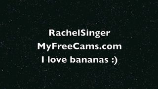 RachelSinger - Banana Anal in private premium video