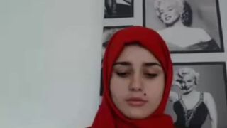 hijab girl teasing