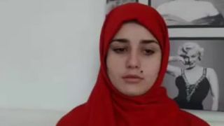 hijab girl teasing