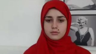 hijab girl teasing