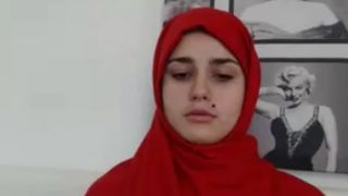 hijab girl teasing