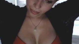 Mila_ with that red on