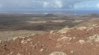 Mountain Top Squirt on Canary Islands