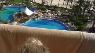BALCONY FUN IN CANARY ISLANDS