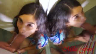 VERY Deep Throat, Swallow, Cum, Oral, Blowjob, Amateur, Gonzo, POV