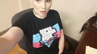 Office Slut Caught Tasting Pussy at her Desk