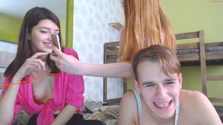 Alexlovekira threesome sis joins in