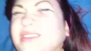 Sammie Louisburg Choked and Fucked after a Sloppy Facefuck