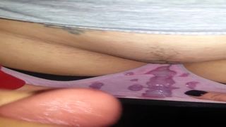 MUST SEE!!! Sammie Louisburg gets Huge Load in Panties before going out