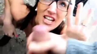 Fuck and Faciale outside Replay Live Sextwoo