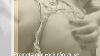 Big Ass Babe - Shake Ass just with Micro-shorts - no Panties