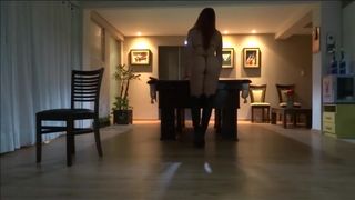 Striptease at the Billiard Table - Hot Brazilian Striper Hot Ass