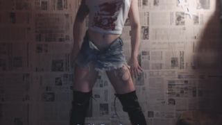 Big Tits Latin Babe Strip Tease