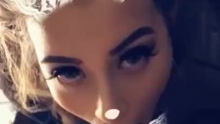 Amelia Skye Deepthroats Big Cock and Swallows Cum