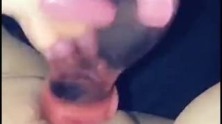 Teen Sucks Fans Dick in Public and then goes Home and Rides Boyfriend