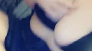 British Whore gets Facefucked in Mouth Gag and Tit Fucks Big Cock