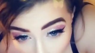 I made him Cum too Quick! Amelia Skye gets Facefucked and Deepthroats Cock